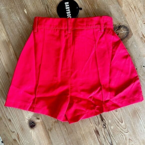 BABYBOO NATASHA SHORTS RED NEW WITH TAGS - Picture 6 of 7